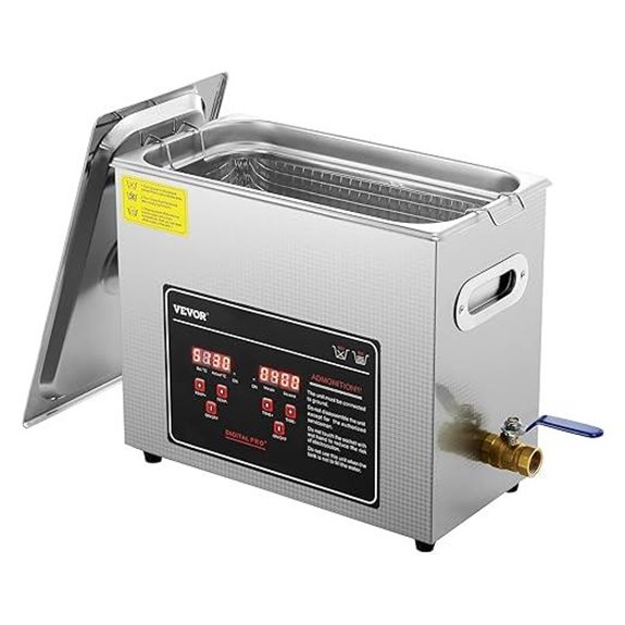 VEVOR 6L Ultrasonic Cleaner with Timer & Heater