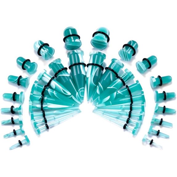 TBOSEN Acrylic Piercing Kit 14G-00G