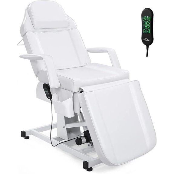 OmySalon Electric Salon Facial Bed with Adjustable Features