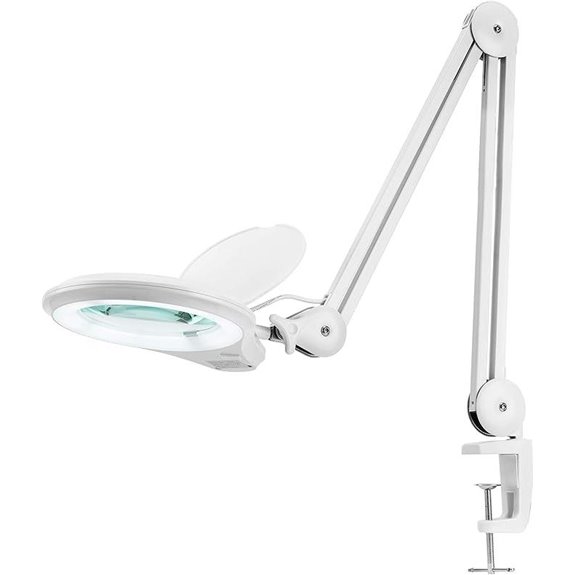 Neatfi Bifocal LED Magnifying Lamp with Clamp