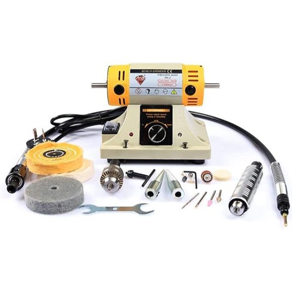 Adjustable Multi-Function Bench Polishing and Grinding Machine