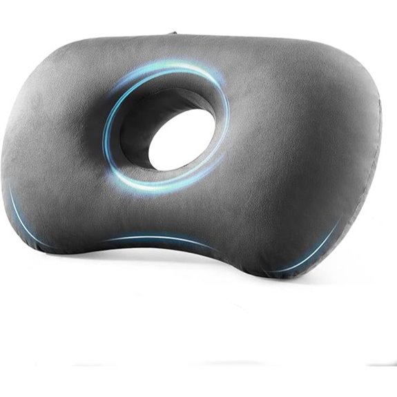 Ear Piercing Pillow for Side Sleepers Adjustable Comfort