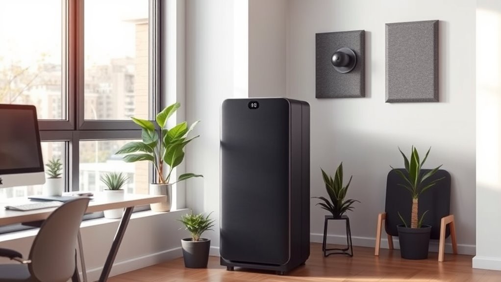 airflow efficiency size noise