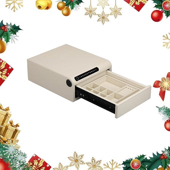 XPEDITION Biometric Jewelry Safe with Fingerprint Lock