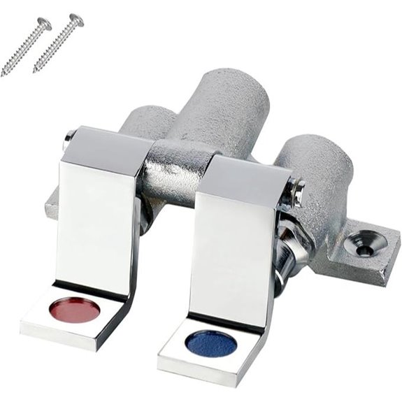 Brass Foot Operated Hands-Free Sink Valve