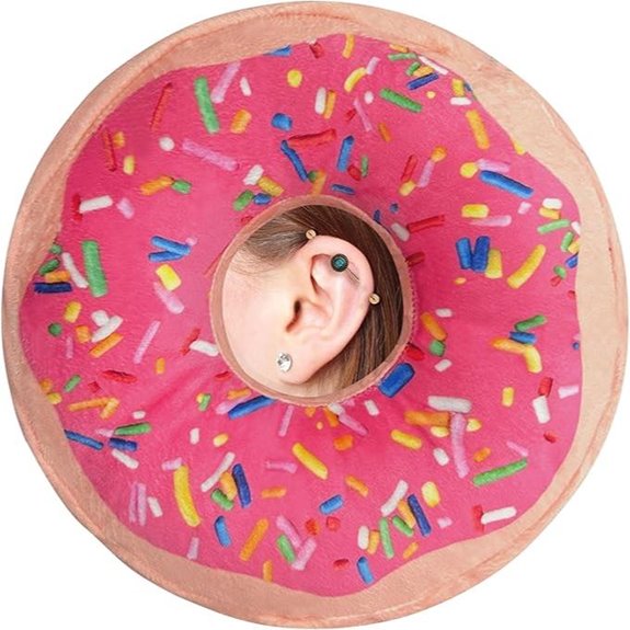 Ear Piercing Pillow for Side Sleepers and Ear Relief
