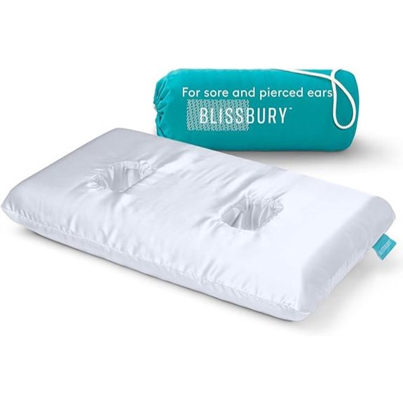 BLISSBURY Piercing Pillow for Side Sleepers