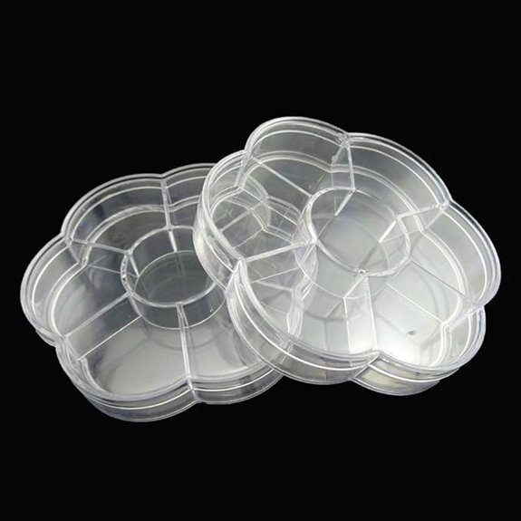 Honbay Small Travel Jewelry Box 2-Pack