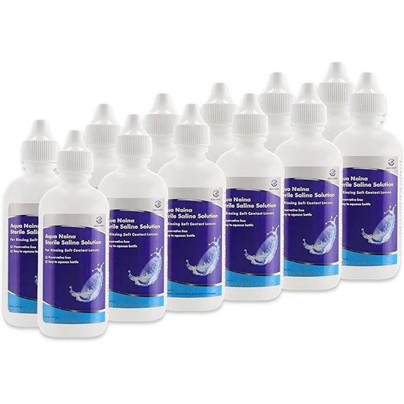 Aqua Naina Plus Saline Solution for Contact Lenses