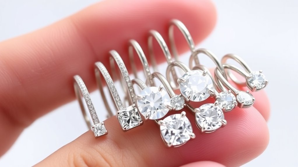 diamond nose hoop considerations