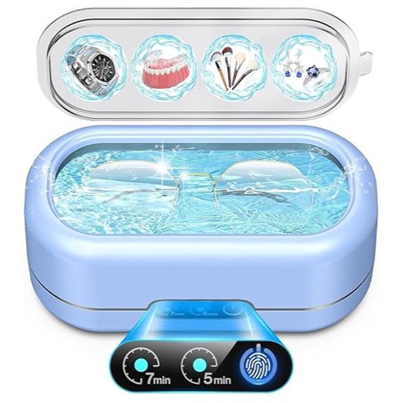 Professional Ultrasonic Jewelry Cleaner with Digital Timer