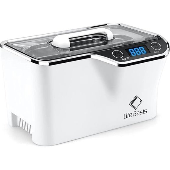 LifeBasis Ultrasonic Jewelry Cleaner with Digital Timer