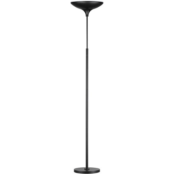Globe Electric LED Floor Lamp Dimmable Matte Black