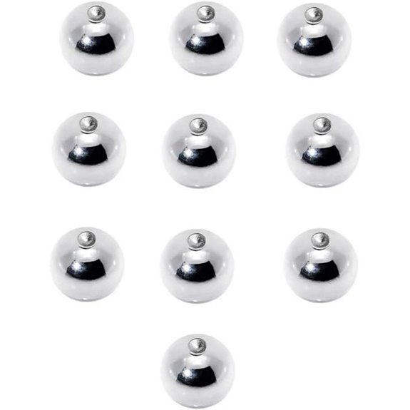 BodyJewelryOnline Dimple Beads for Captive Rings (10)