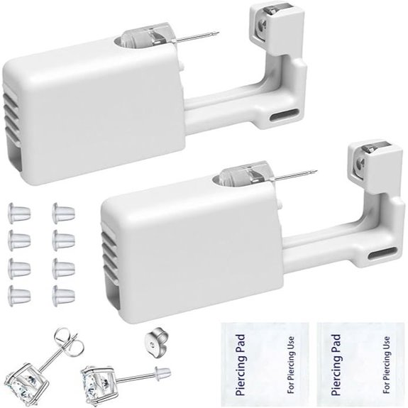 Disposable Ear Piercing Gun Kit with Studs