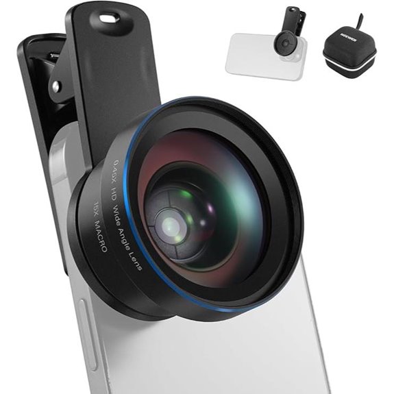 NEEWER 2-in-1 Phone Camera Lens Kit (Wide + Macro)