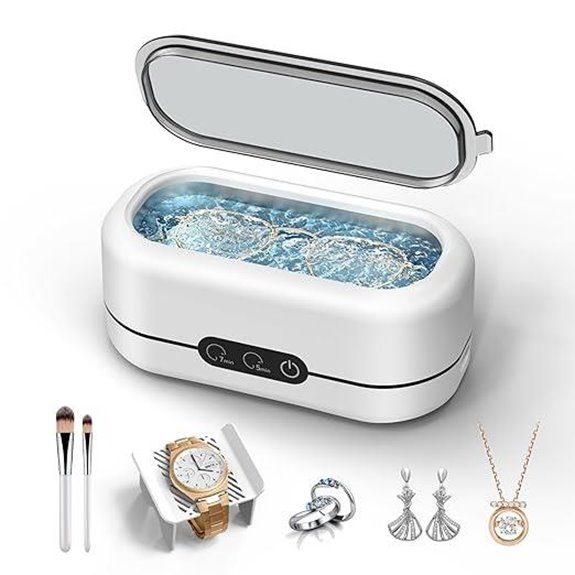 Ultrasonic Jewelry Cleaner with Dual Cleaning Modes
