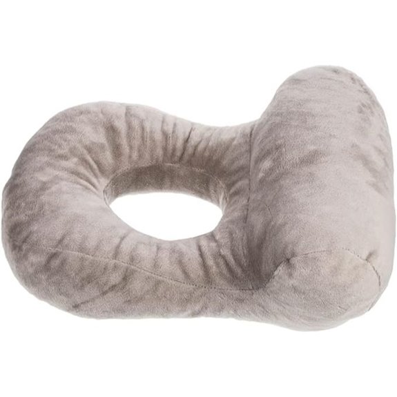 Pillow Ear Side Hole Sleeping Donut Cushion