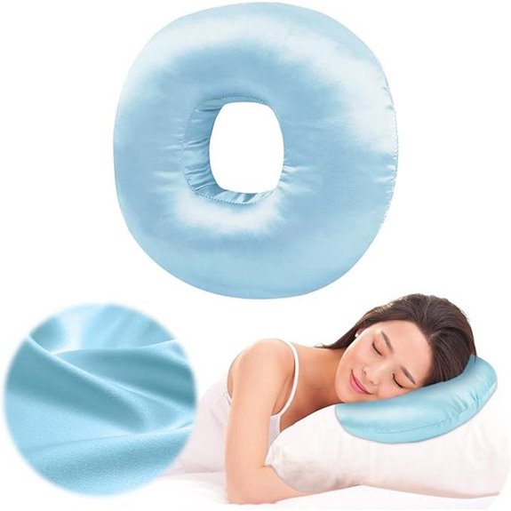Piercing Pillow for Side Sleepers with Ear Hole