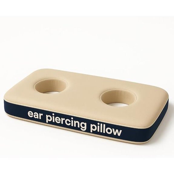 Ear Piercing Pillow for Ear Pain & Healing