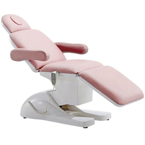 Electric Reclining Spa Massage Chair Bed with Charging