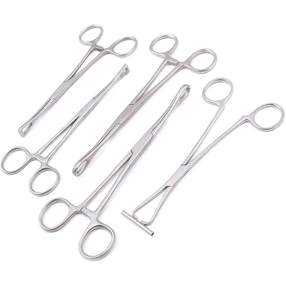 5-Piece Body Piercing Tools Set by G.S Online