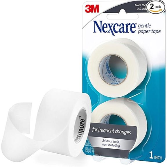 Nexcare Gentle Medical Paper Tape (2 Rolls)