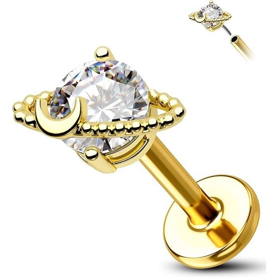 Cocharm 14K Gold Cartilage Helix Earring