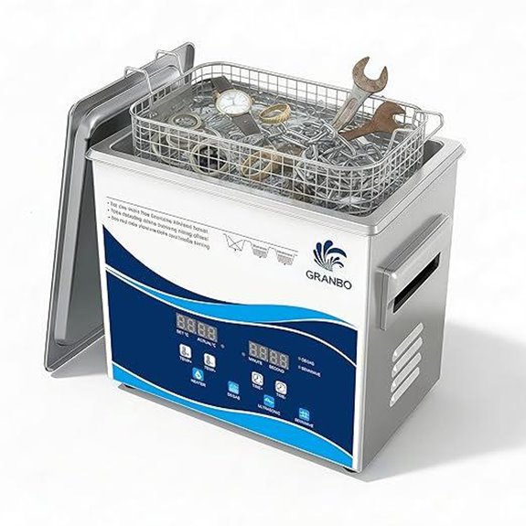 Granbo 3.2L Ultrasonic Jewelry Cleaner with Heater