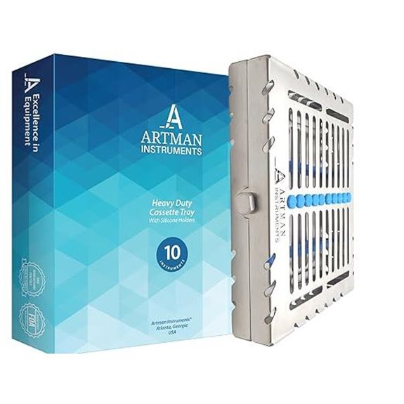 ARTMAN Heavy Duty Instrument Sterilization Cassette Tray