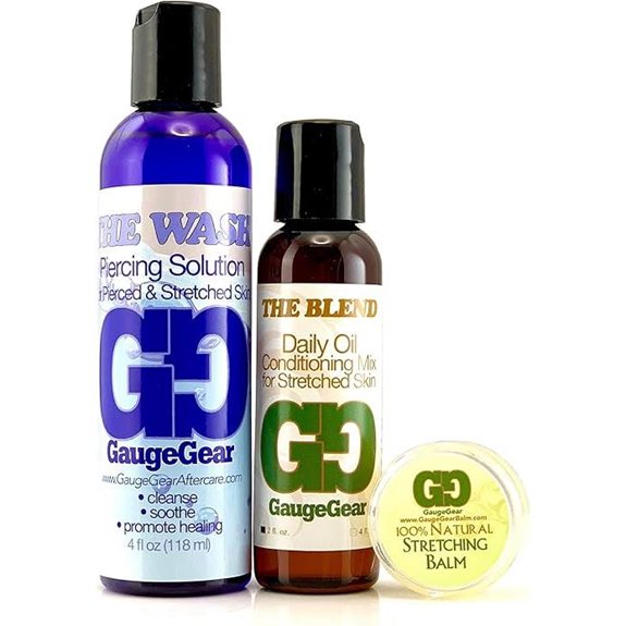 Premium Ear Care Kit for Piercing & Stretching