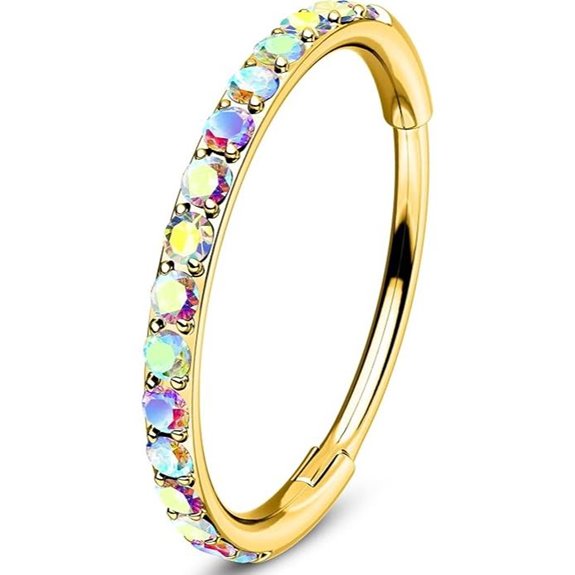 OUFER Hoop Nose Rings for Women & Men