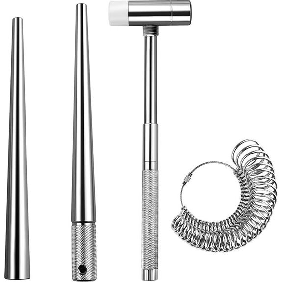 C&T Jewelry Ring Sizer Measuring Tool Set