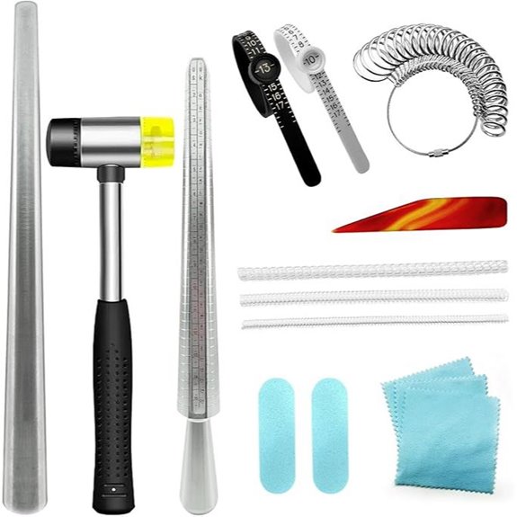 Ring Sizer Mandrel and Jewelry Making Kit