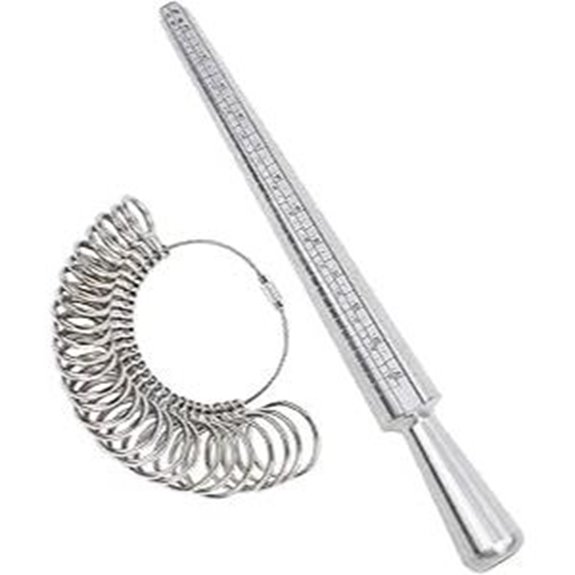 NIUPIKA Ring Sizer Measuring Tool Jewelry Sizing Kit