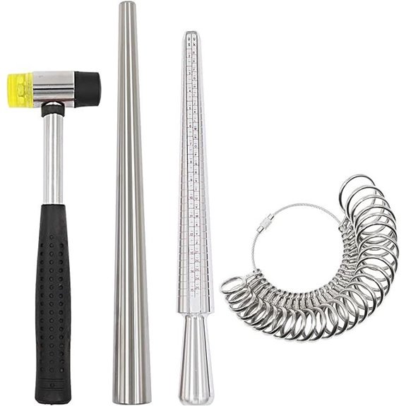 HEYMOUS Ring Sizer Mandrel Jewelry Making Kit