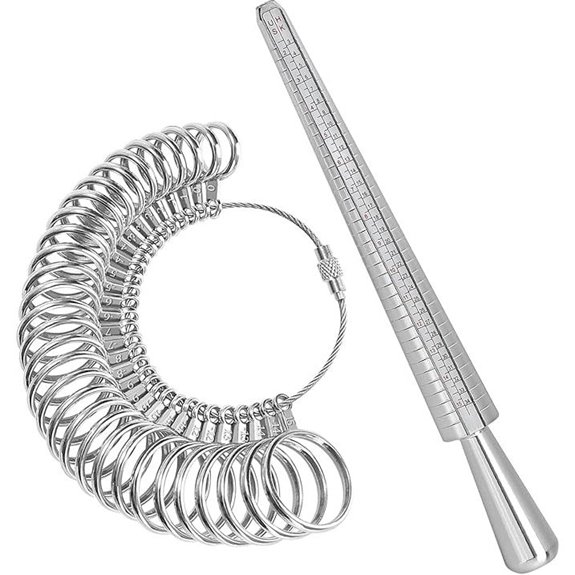 Accmor Ring Sizer Tool Set for Jewelry Making