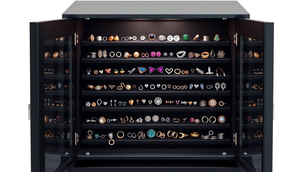 jewelry storage security features