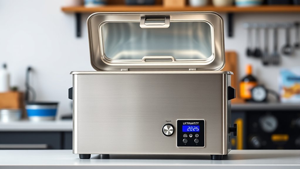 key cleaning machine features