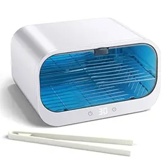 Large 12L Nail Tool Sterilizer for Salons and Home