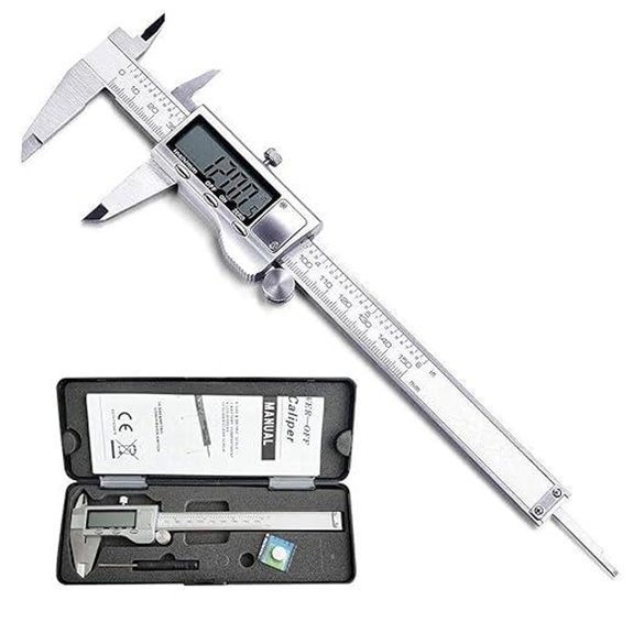 Digital Caliper with LCD Screen and Auto-Off