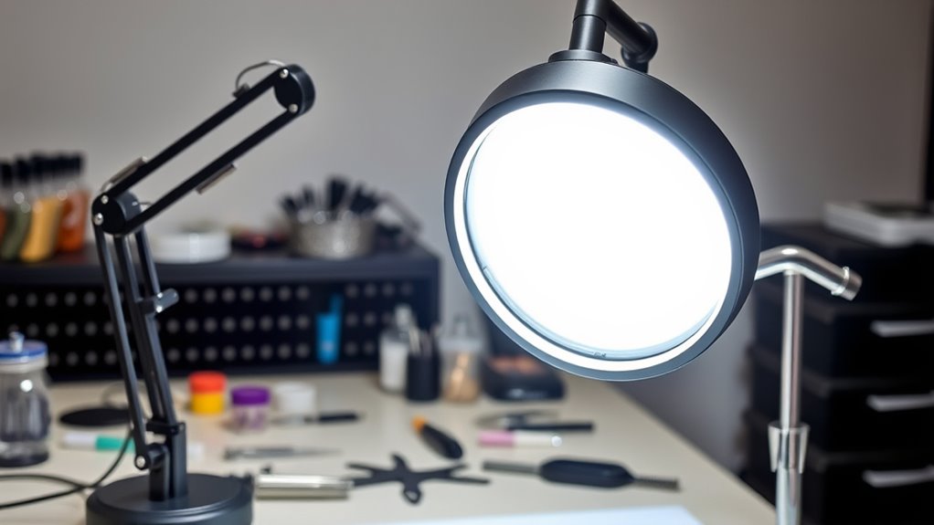 lighting stability adjustability clarity