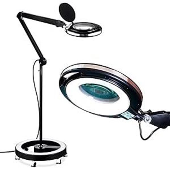 Brightech Lightview Pro Magnifying Floor Lamp