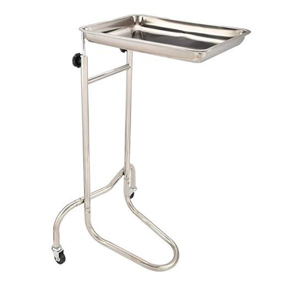 Stainless Steel Instrument Tray Stand for Medical Use