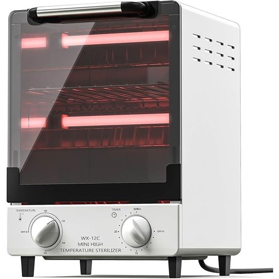 Sterilizer for Nail Tools with Temperature Control