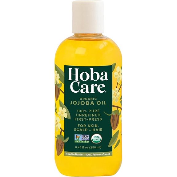 HobaCare Organic Jojoba Oil for Skin & Hair