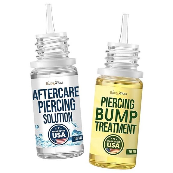 BodyJ4You Piercing Aftercare Kit with Saline Solution