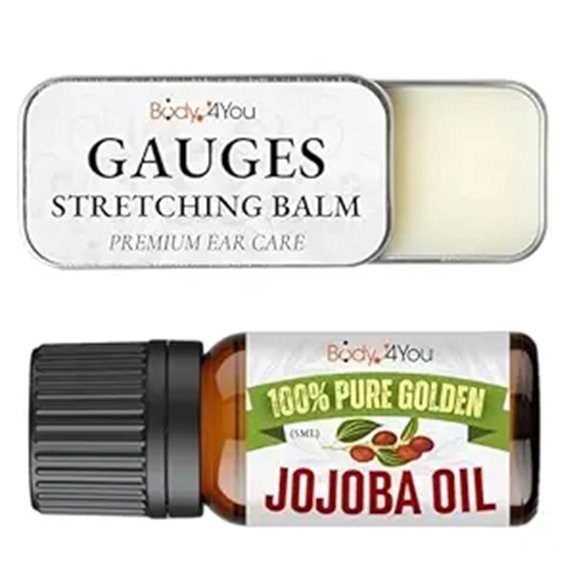 BodyJ4You Piercing Aftercare Kit with Organic Jojoba Oil