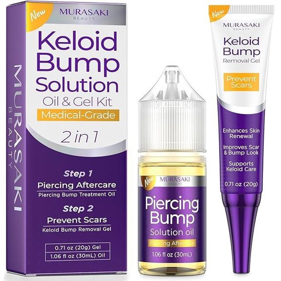 Piercing & Keloid Bump Care Oil & Gel Kit