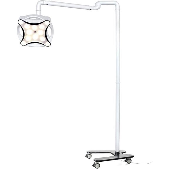 EustomA 30W Portable Shadowless LED Floor Lamp